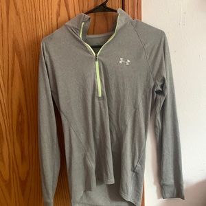 Under Armour grey quarter zip